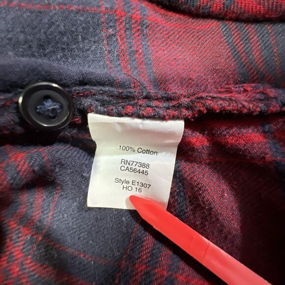 J.Crew Flannel Shirt Dress Buffalo‎ Plaid Long Sleeve Pockets XXS Lumberjack - Picture 3 of 7